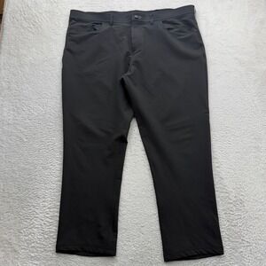Public Rec All Day Every Day Pants Mens 42x32 Black Performance Chino Athleisure